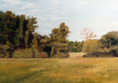Sologne, oil on canvas, 33x22 cm